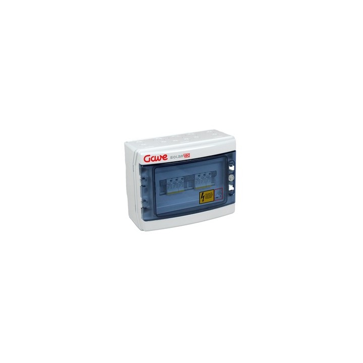 GAVE Caja Modular DC Conexión 2 MPPT 1str. FUS 20A - Sin Seccionador + Protector Sobretensión II