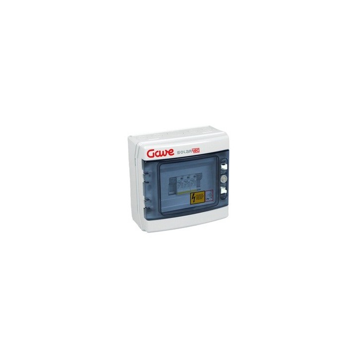 GAVE Caja Modular DC Conexión 3 MPPT 1str. FUS 15A - Sin Seccionador + Protector Sobretensión II