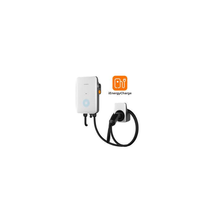 Cargador vehículo eléctrico Sungrow monofásico 7,4kW tipo 2 (standalone)