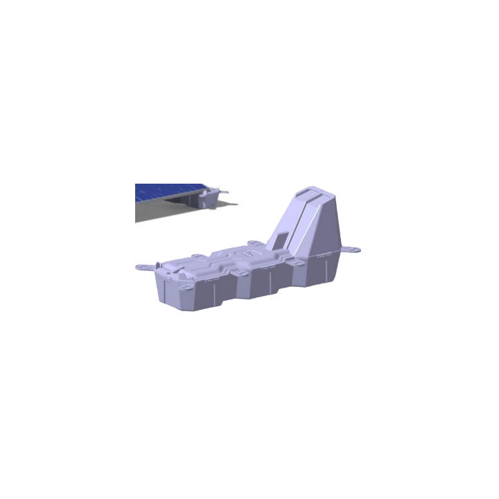 Tornillo cabeza plana I-A2 DIN 7991 M-8 X 40
