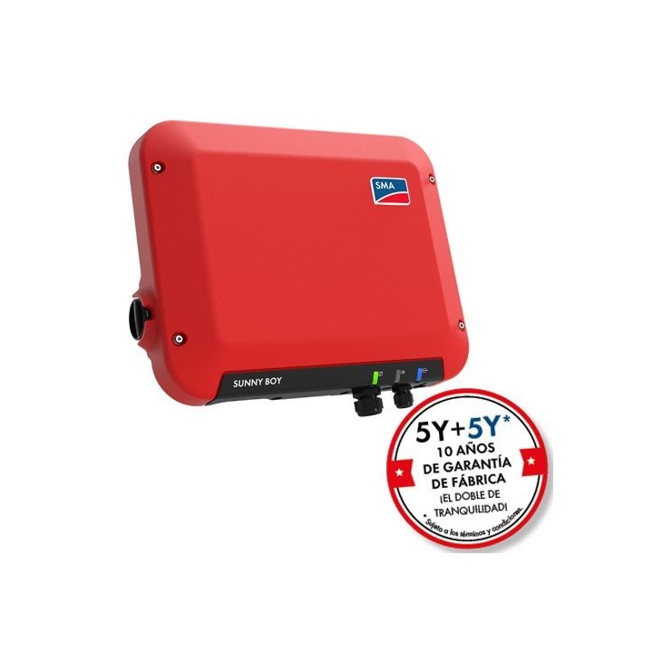 Inversor SMA Sunny Boy SB 1.5 1VL-4. Disponible garantía 5+5 años